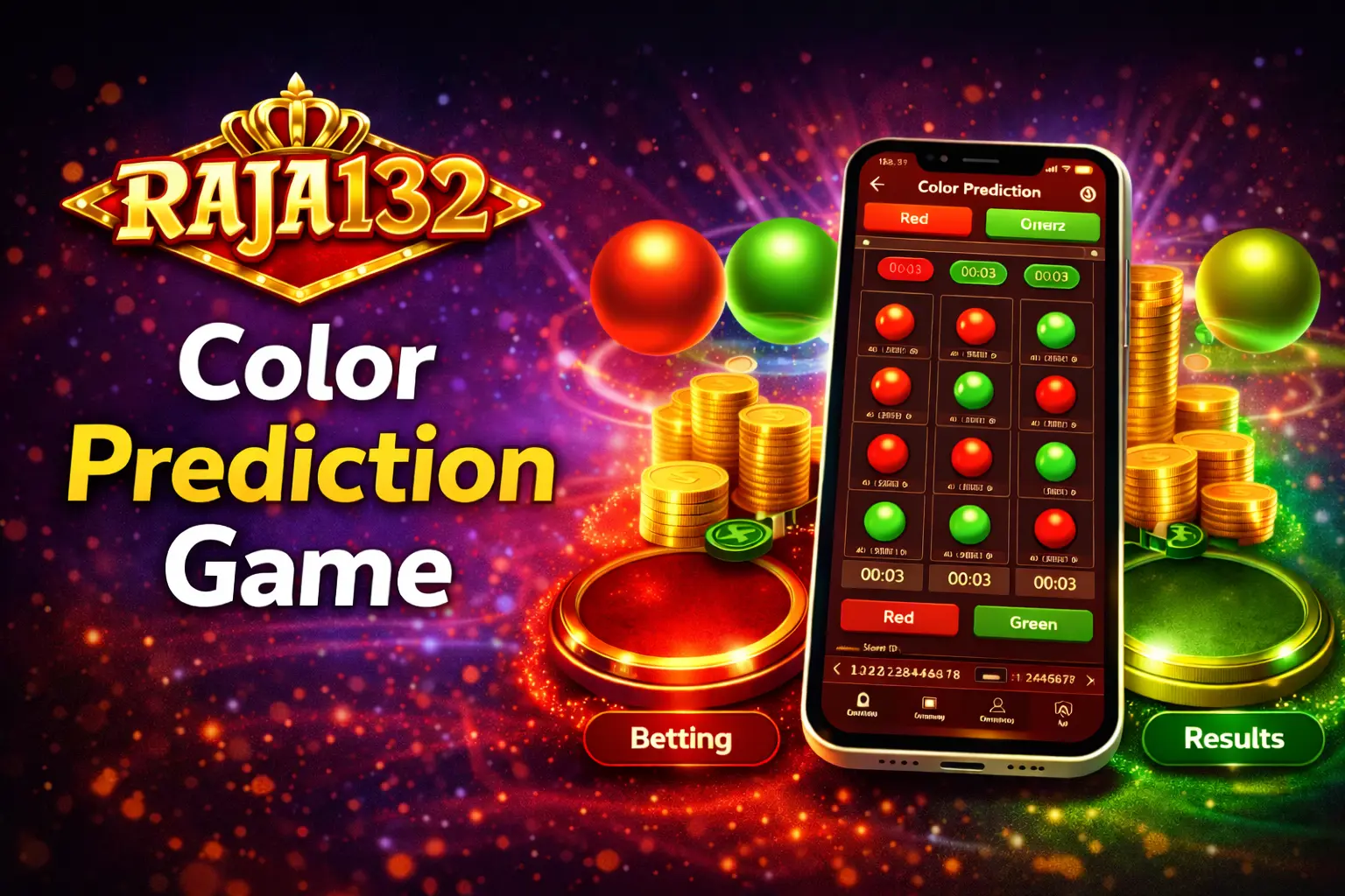 Raja132 Color Prediction Game